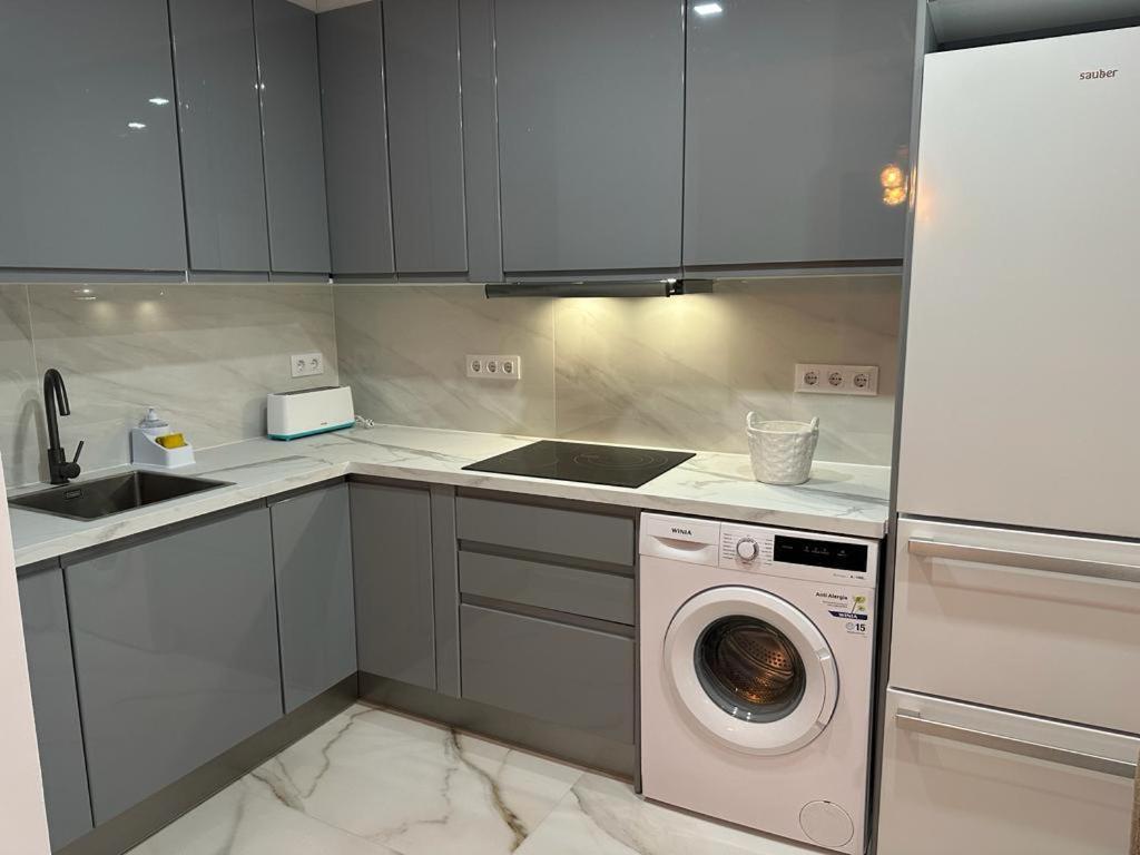 Calpe Apartamento Lujoso Bajo Terasa Piscina Aire Cerca Playa Pueblo Exterior foto